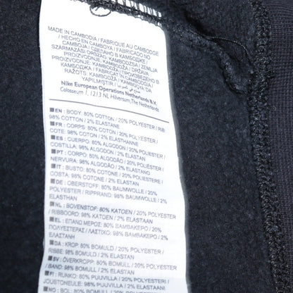 Mens UK Size M Nike Black Pullover Sweatshirt
