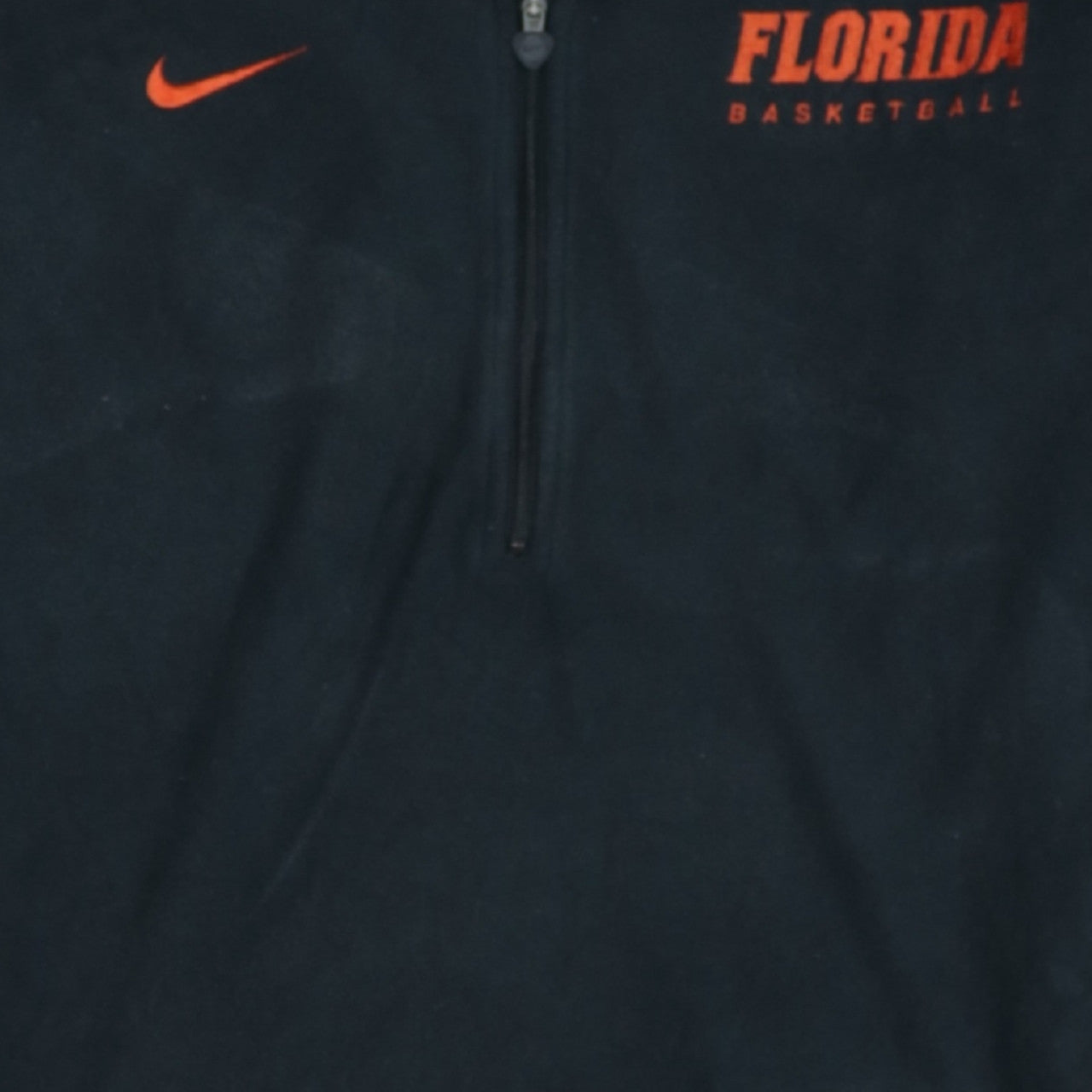 Mens UK Size S Nike Black 1/4 Zip Sweatshirt
