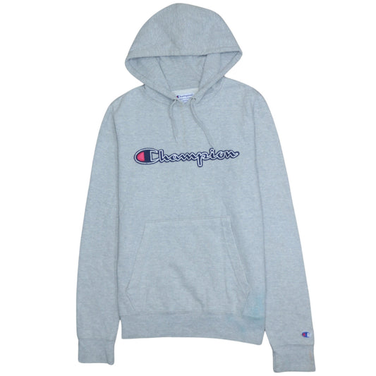 Mens UK Size S Champion Grey Pullover Hoodie