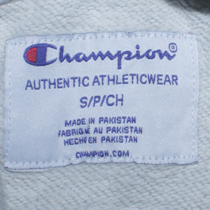 Mens UK Size S Champion Grey Pullover Hoodie