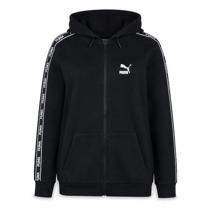 Womens UK Size 6 PUMA Black Full Zip Hoodie