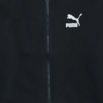 Womens UK Size 6 PUMA Black Full Zip Hoodie
