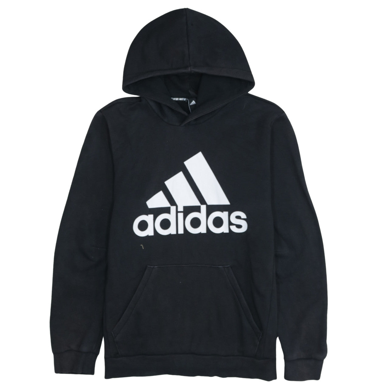 Mens UK Size M adidas Black Pullover Hoodie