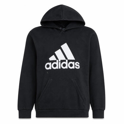 Mens UK Size M adidas Black Pullover Hoodie