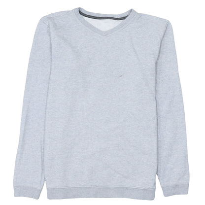Mens UK Size M Marks and Spencer Grey Pullover Sweatshirt