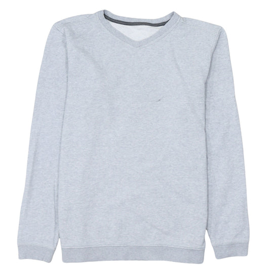 Mens UK Size M Marks and Spencer Grey Pullover Sweatshirt