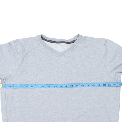 Mens UK Size M Marks and Spencer Grey Pullover Sweatshirt