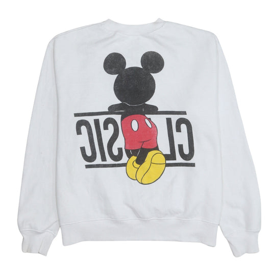 Mens UK Size M Disney White Pullover Sweatshirt