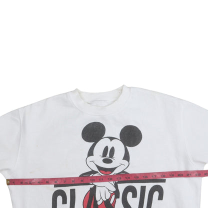 Mens UK Size M Disney White Pullover Sweatshirt