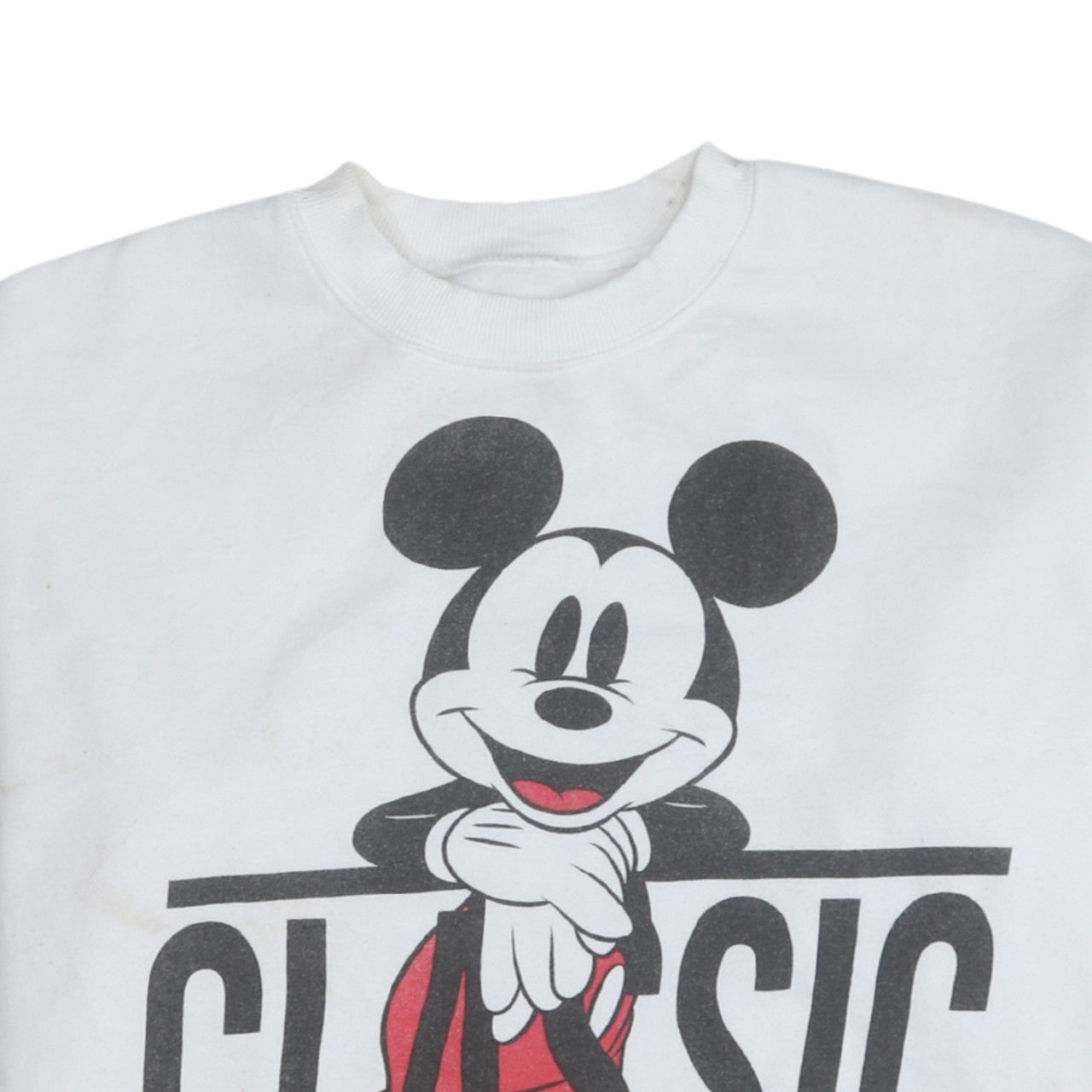 Mens UK Size M Disney White Pullover Sweatshirt