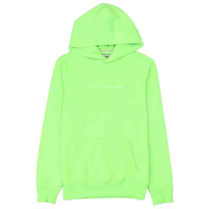 Mens UK Size XS Tommy Jeans Green Pullover Hoodie