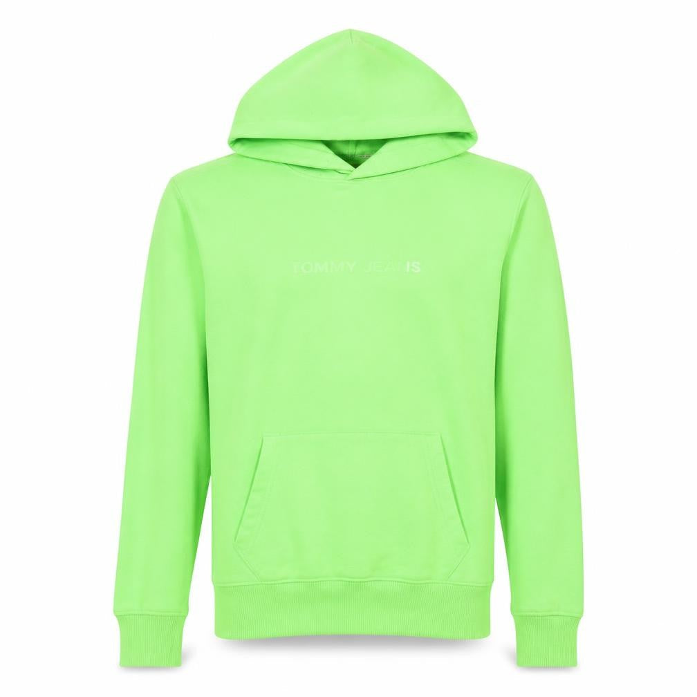 Mens UK Size XS Tommy Jeans Green Pullover Hoodie