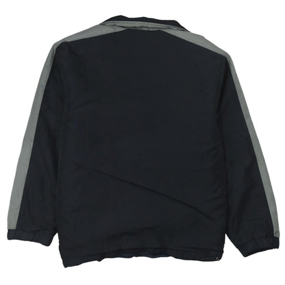 Kappa Men's Black M Basic Sports Jacket Full Zip Polyester