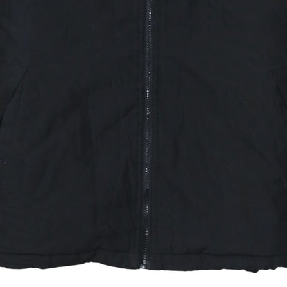 Kappa Men's Black M Basic Sports Jacket Full Zip Polyester