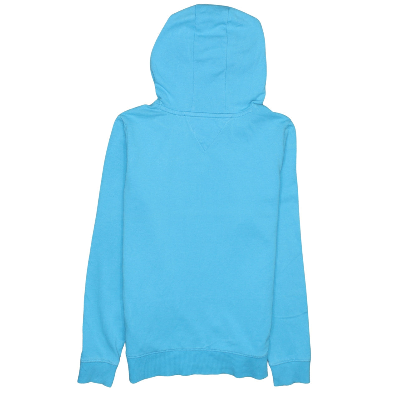 Tommy Hilfiger Boys Blue Pullover Hoodie Size 164 Cotton Logo Design