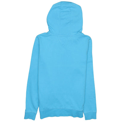 Tommy Hilfiger Boys Blue Pullover Hoodie Size 164 Cotton Logo Design