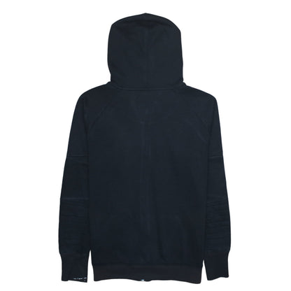 Womens UK Size M Reebok Black Full Zip Hoodie