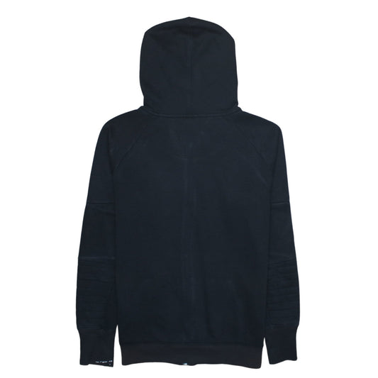 Womens UK Size M Reebok Black Full Zip Hoodie