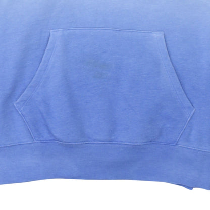 Womens UK Size S Champion Blue Pullover Hoodie