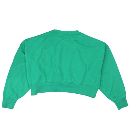 Womens UK Size M Nike Green Pullover Sweatshirt
