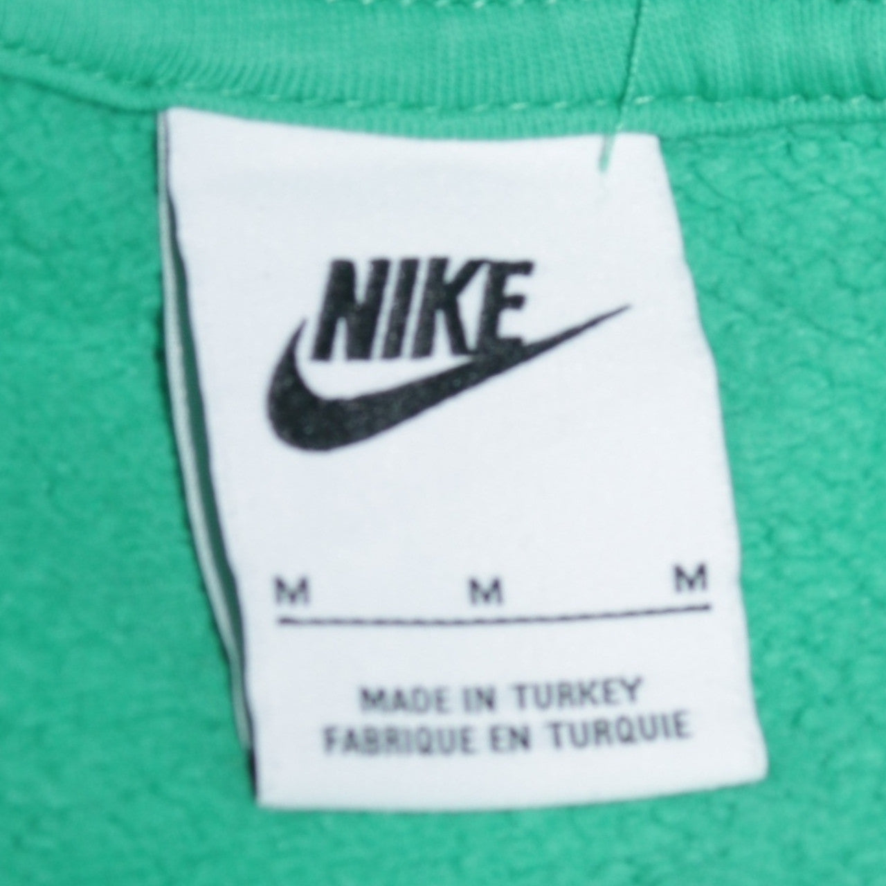 Womens UK Size M Nike Green Pullover Sweatshirt