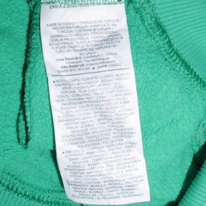 Womens UK Size M Nike Green Pullover Sweatshirt