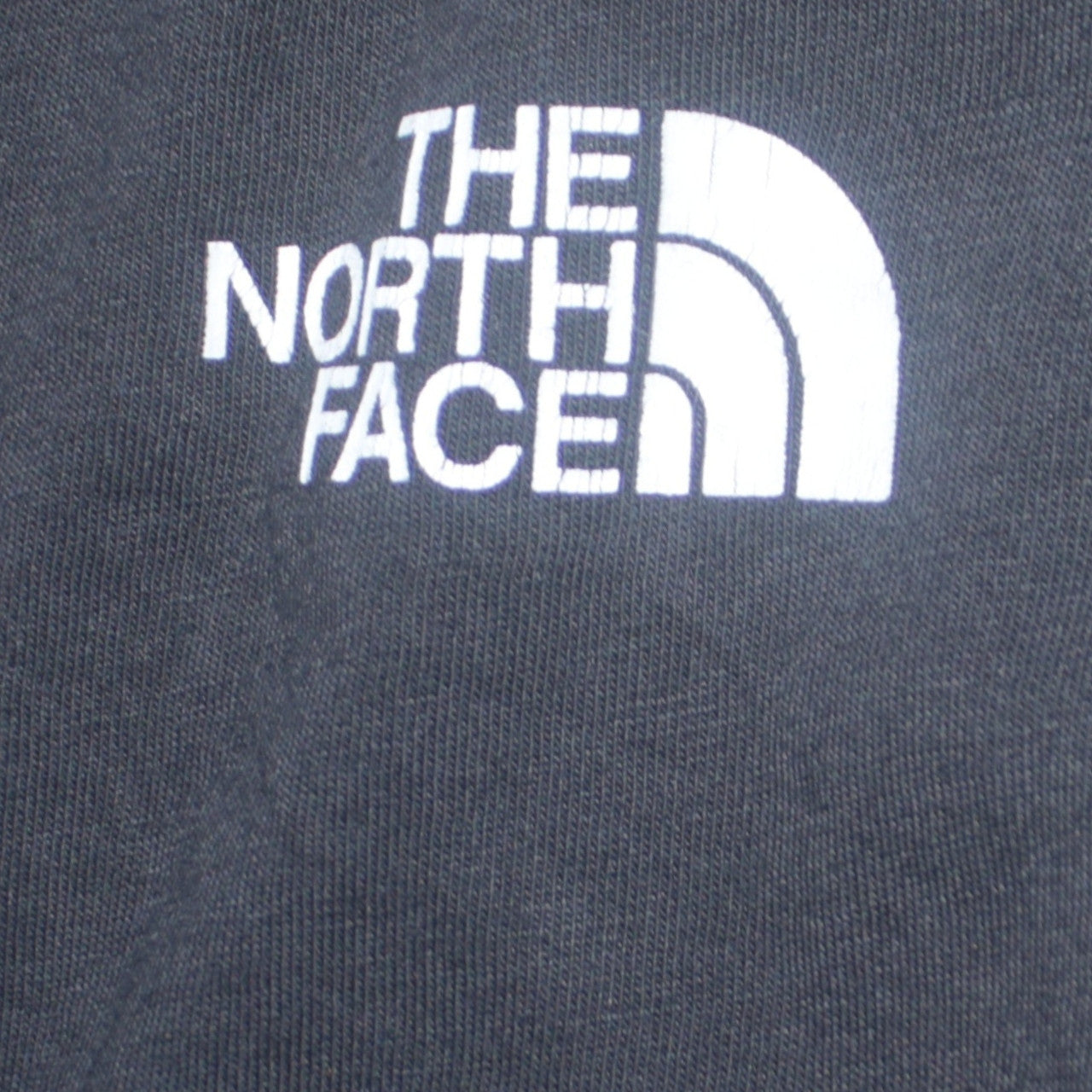 The North Face Men's Black Long Sleeve Cotton Logo T-Shirt Size S