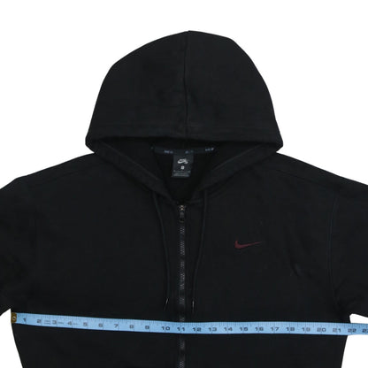 Mens UK Size S Nike Black Full Zip Hoodie