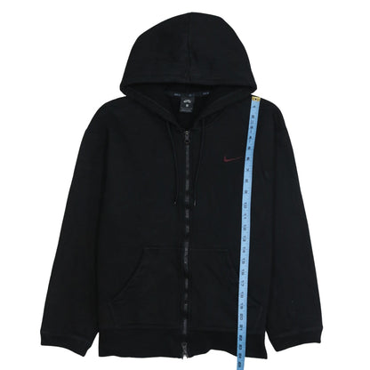 Mens UK Size S Nike Black Full Zip Hoodie