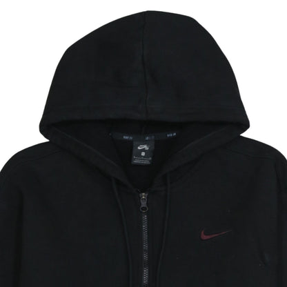 Mens UK Size S Nike Black Full Zip Hoodie
