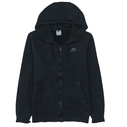Mens UK Size S Nike Black Full Zip Hoodie