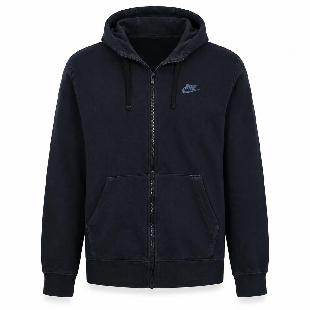 Mens UK Size S Nike Black Full Zip Hoodie