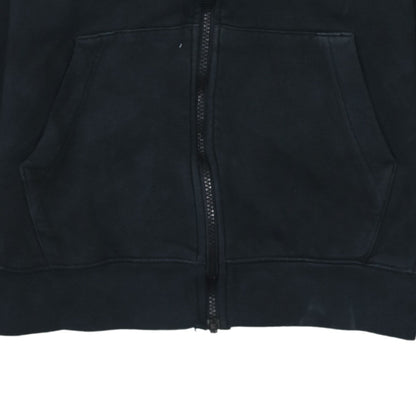 Mens UK Size S Nike Black Full Zip Hoodie