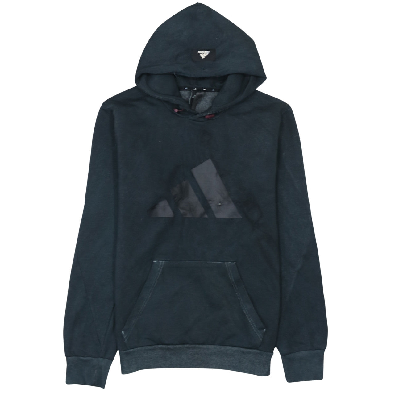 Mens UK Size M adidas Black Pullover Hoodie