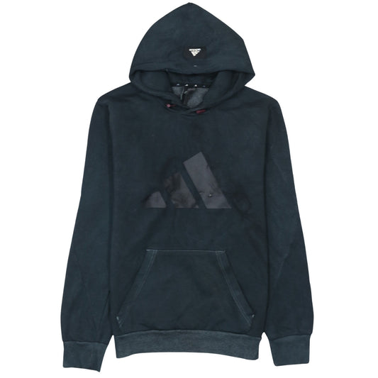 Mens UK Size M adidas Black Pullover Hoodie