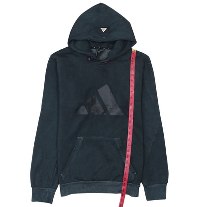 Mens UK Size M adidas Black Pullover Hoodie