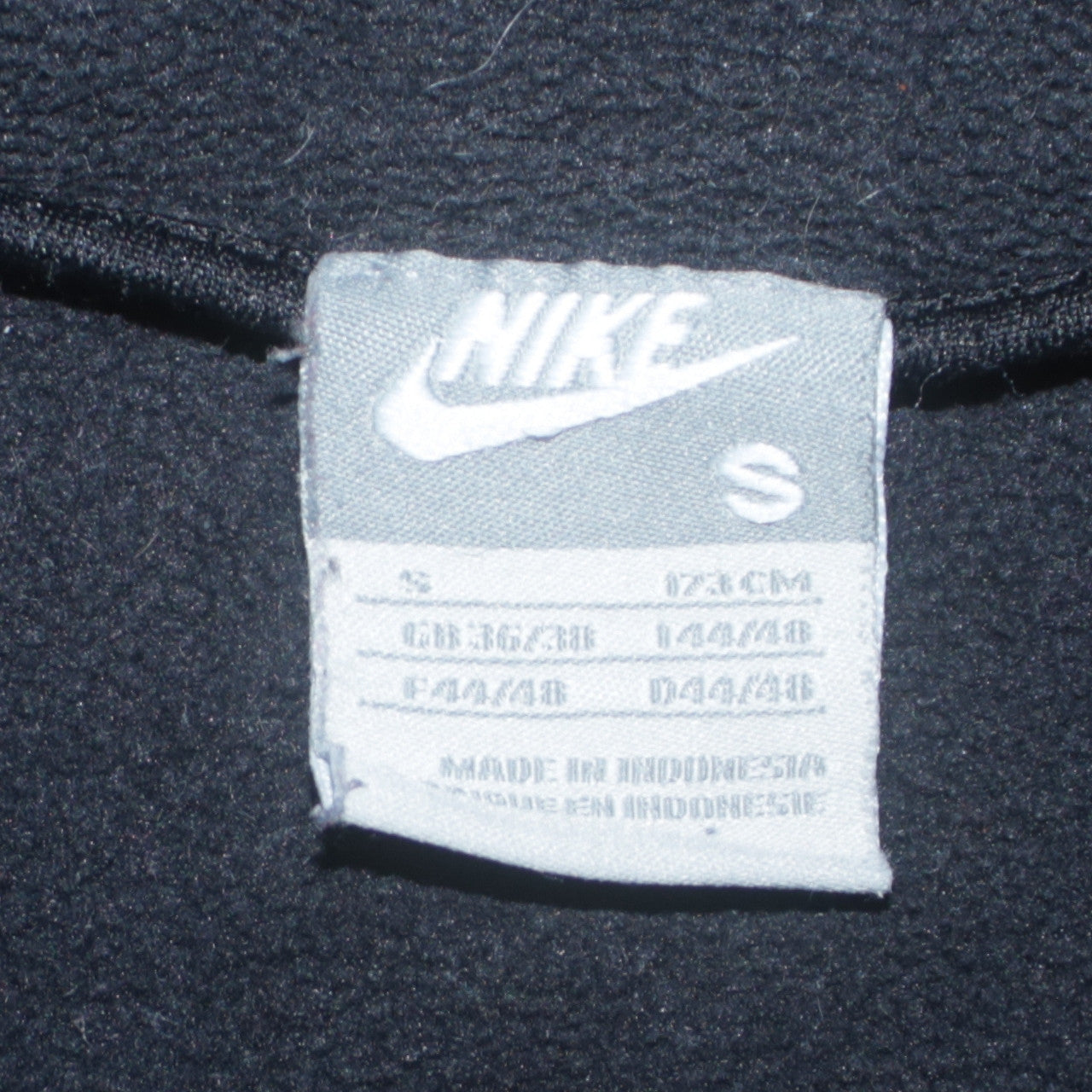 Mens UK Size S Nike Black Pullover Hoodie