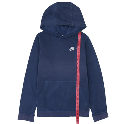 Boys UK Size L Nike Blue Pullover Hoodie