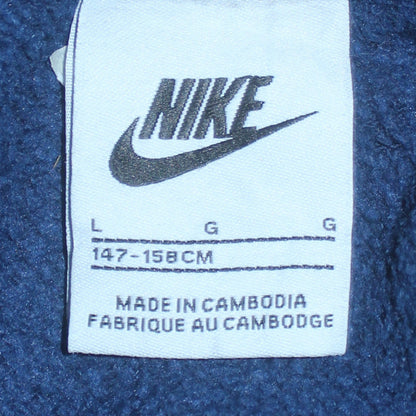 Boys UK Size L Nike Blue Pullover Hoodie