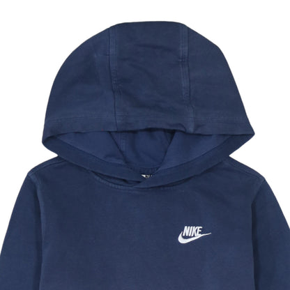 Boys UK Size L Nike Blue Pullover Hoodie