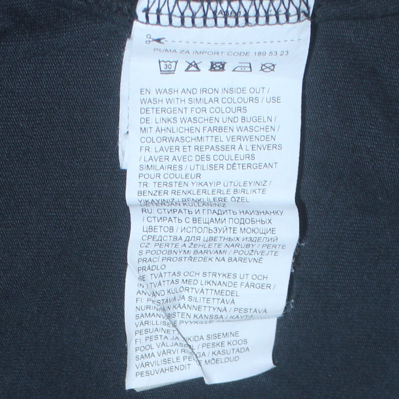 Mens UK Size M PUMA Black  T-Shirt