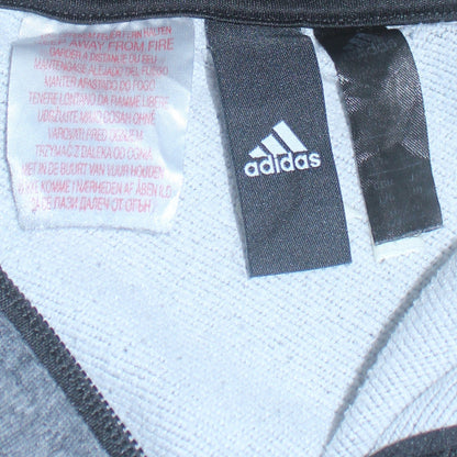 Boys UK Size 10-11 Years adidas Grey Pullover Hoodie