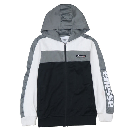 Boys UK Size 12-13 Years ellesse Multicoloured Full Zip Hoodie