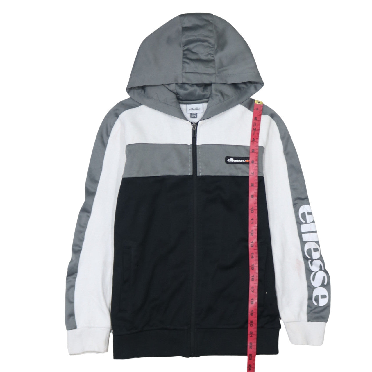 Boys UK Size 12-13 Years ellesse Multicoloured Full Zip Hoodie