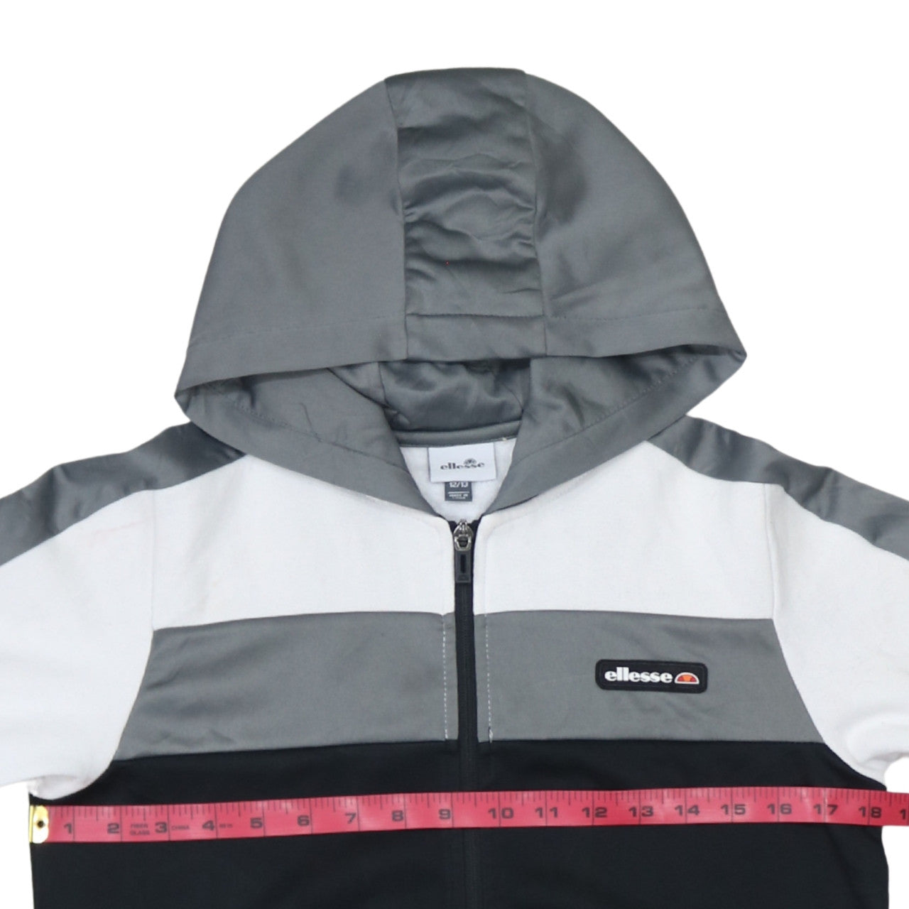 Boys UK Size 12-13 Years ellesse Multicoloured Full Zip Hoodie