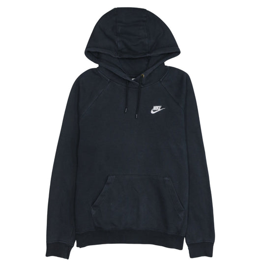 Mens UK Size M Nike Black Pullover Hoodie