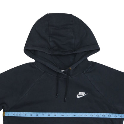 Mens UK Size M Nike Black Pullover Hoodie