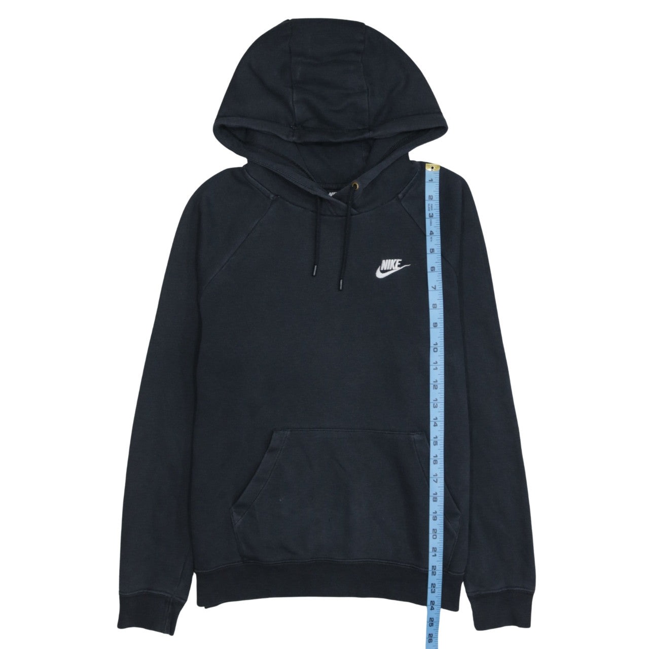 Mens UK Size M Nike Black Pullover Hoodie