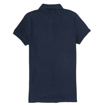 Tommy Hilfiger Men Blue Slim Fit Cotton Polo Shirt M