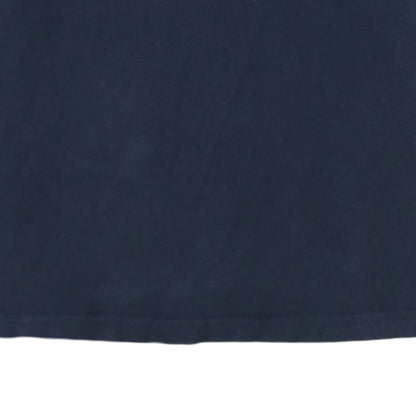 Tommy Hilfiger Men Blue Slim Fit Cotton Polo Shirt M